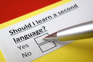 should i learn a second language-yes