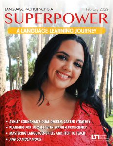 language superhero Ashley Counahan